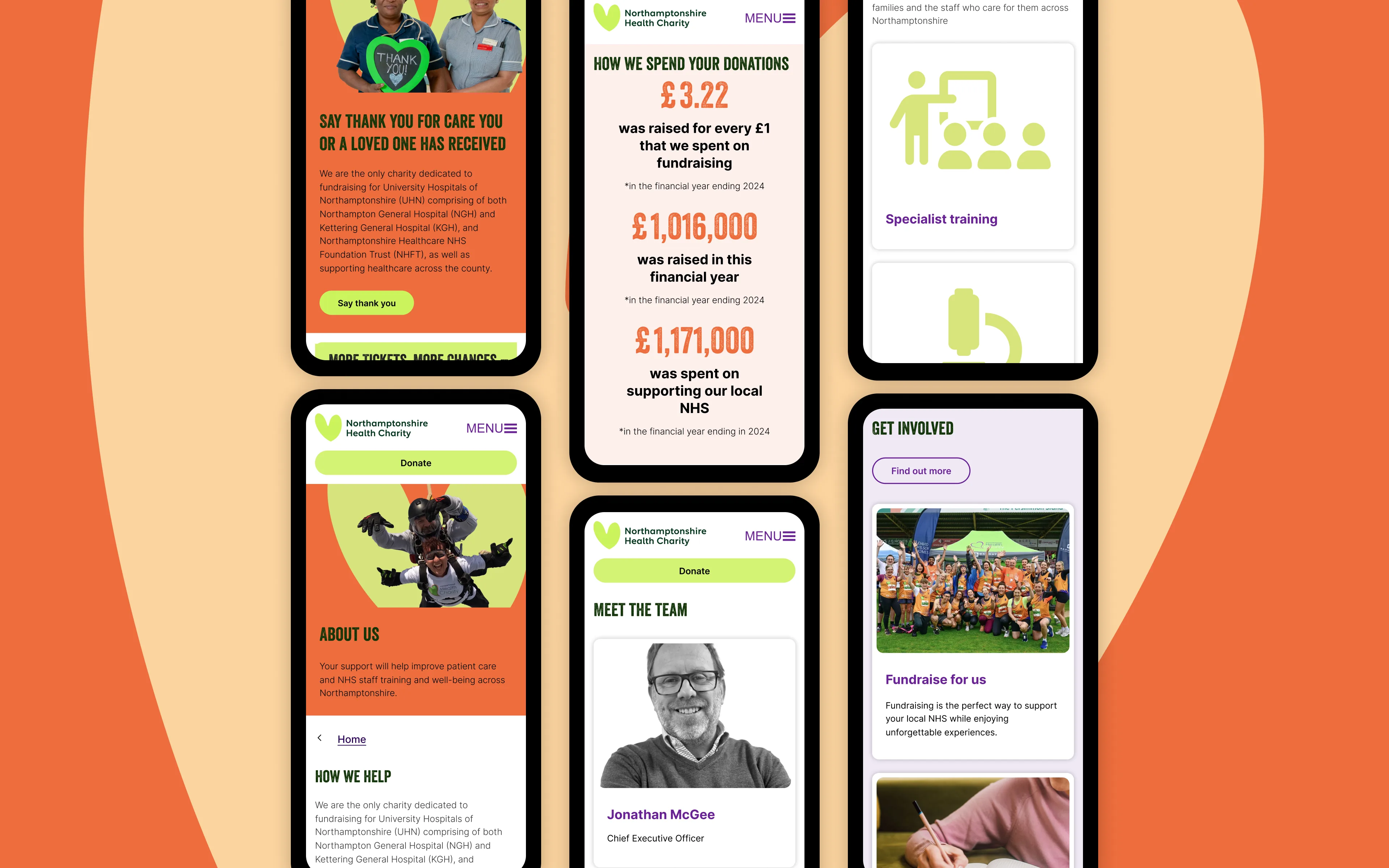 Northamptonshire Health Charity screenshot 2