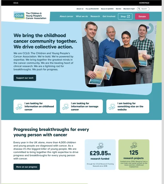 CCLG website